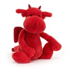 Jellycat Knuffel Bashful Red Dragon Medium