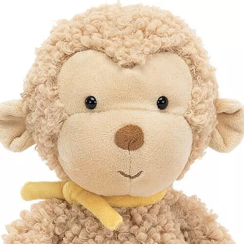 Jellycat Knuffelaap Fuzzkin Monkey - 23 Cm 4 Jellycat Knuffelaap Fuzzkin Monkey - 23 Cm - Afbeelding 2