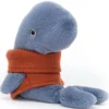 Jellycat Cozy Crew Knuffelwalvis - 18 Cm -JELLYCAT Winkel crw3w