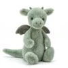 Jellycat Bashful Knuffel Draak Medium - 31 Cm -JELLYCAT Winkel jellycat bashful knuffel draak medium 31 cm