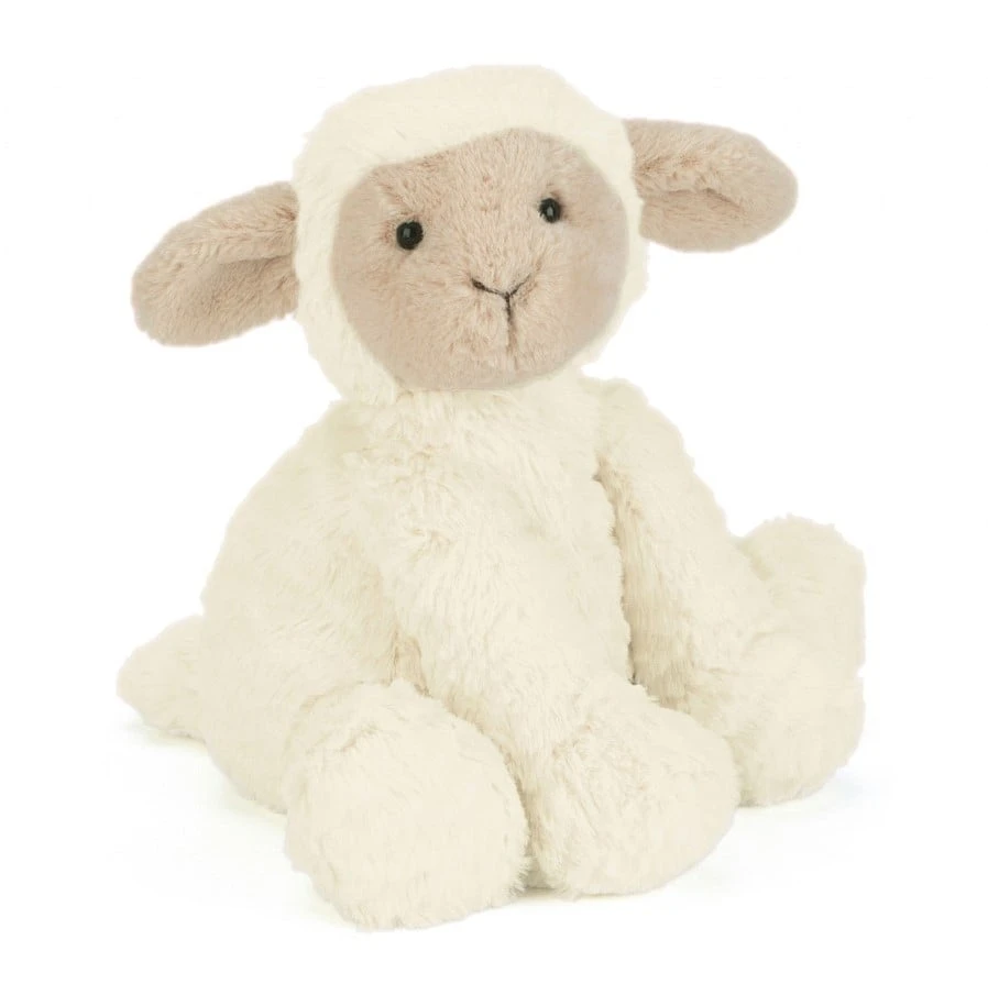 Jellycat Fuddlewuddle Knuffel Lam Medium - 23 Cm 3 Jellycat Fuddlewuddle Knuffel Lam Medium - 23 Cm