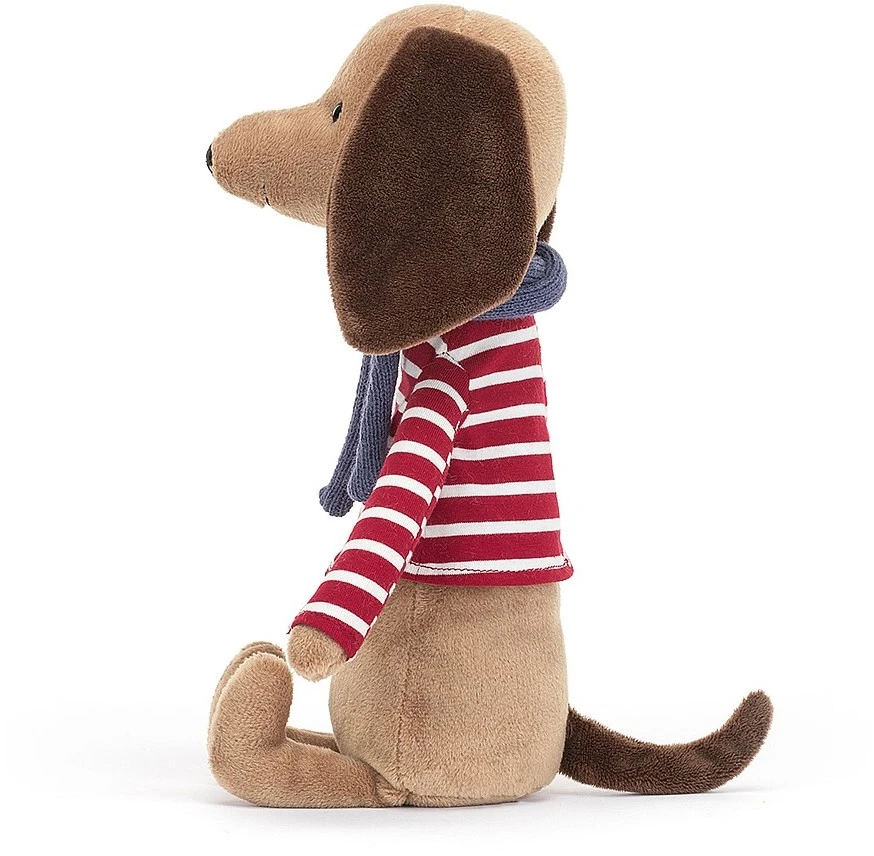 Jellycat Knuffel Beatnik Buddy Worstenhond - 6x7x27cm 4 Jellycat Knuffel Beatnik Buddy Worstenhond - 6x7x27cm - Afbeelding 2