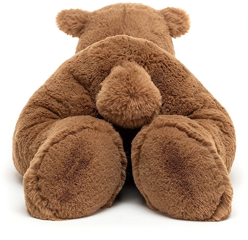 Jellycat Knuffel Beer Woody Liggend - H: 20cm X B: 65cm 4 Jellycat Knuffel Beer Woody Liggend - H: 20cm X B: 65cm - Afbeelding 2