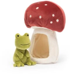 Jellycat Knuffel Forest Fauna Kikker - 9x11x21cm