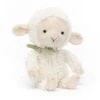 Jellycat Knuffel Fuzzkin Lamb - 5x9x23cm -JELLYCAT Winkel jellycat knuffel fuzzkin lamb 5x9x23cm
