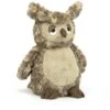 Jellycat Knuffel Oberon Uil (gehoornd) - 9x12x26cm -JELLYCAT Winkel jellycat knuffel oberon uil gehoornd 9x12x26cm