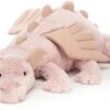 Jellycat Knuffel Rose Dragon Huge - 18x66x19cm 2 Jellycat Knuffel Rose Dragon Huge - 18x66x19cm -JELLYCAT Winkel jellycat knuffel rose dragon huge 18x66x19cm