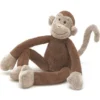 Jellycat Knuffelaap Slackajack Monkey - S - 33 Cm -JELLYCAT Winkel jellycat knuffelaap slackajack monkey1