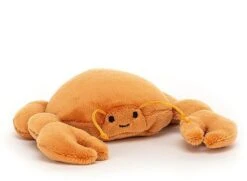 Jellycat Sensational Seafood Knuffel Krab - 10 Cm