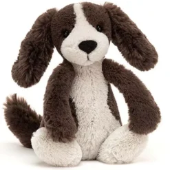 Jellycat Knuffelhond Fudge Puppy - S - 18 Cm