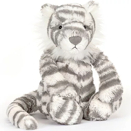 Jellycat Bashful Knuffelsneeuwtijger - 21 Cm 3 Jellycat Bashful Knuffelsneeuwtijger - 21 Cm