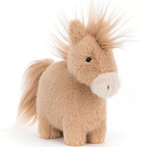 Jellycat Clippy Clop Knuffelpony Palomino - 15 Cm 3 Jellycat Clippy Clop Knuffelpony Palomino - 15 Cm