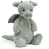 Jellycat Knuffeldraak Bashful Dragon - Xl - 51 Cm -JELLYCAT Winkel jellycat knuffeldraak bashful dragon 51 cm