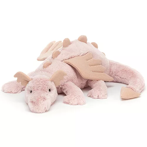 Jellycat Knuffeldraak Rose - 66 Cm 3 Jellycat Knuffeldraak Rose - 66 Cm