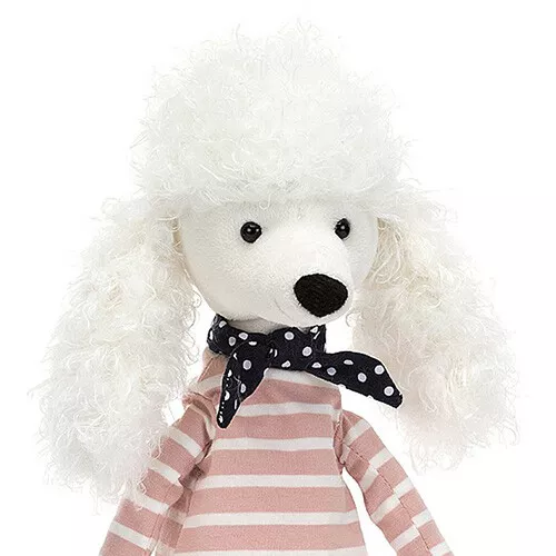 Jellycat Knuffelhond Beatnik Buddy Poodle - 27 Cm 4 Jellycat Knuffelhond Beatnik Buddy Poodle - 27 Cm - Afbeelding 2