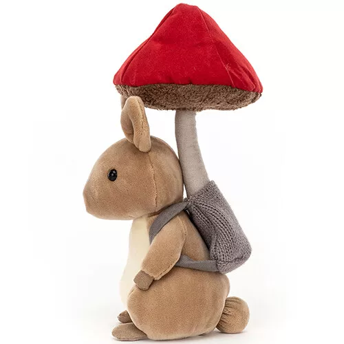 Jellycat Knuffelkonijn Fungi Forager Bunny - 22 Cm - Afbeelding 2
