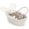 Jellycat Knuffelmuis Rock-a-bye Mouse - 19 Cm -JELLYCAT Winkel jellycat knuffelmuis rock a bye mouse 19 cm 1