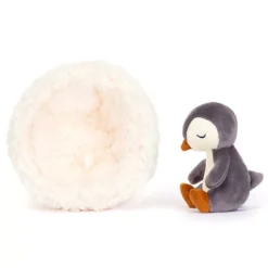 Jellycat Knuffelpinguïn Hibernating Penguin - 13 Cm -JELLYCAT Winkel jellycat knuffelpingu n hibernating penguin 13 cm 4