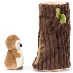 Jellycat Knuffeluil En Boom - Forest Fauna Owl - 18 Cm -JELLYCAT Winkel jellycat knuffeluil en boom forest fauna owl 18 cm 2