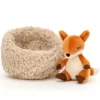 Jellycat Knuffelvos Hibernating Fox - 7 Cm -JELLYCAT Winkel jellycat knuffelvos hibernating fox 7 cm 2