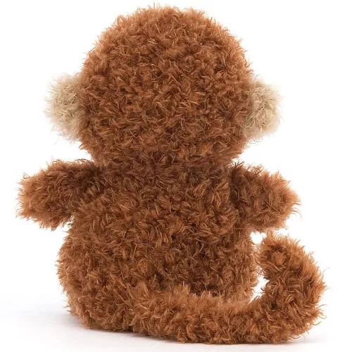 Jellycat Knuffelaap Little Monkey - 18 Cm 6 Jellycat Knuffelaap Little Monkey - 18 Cm - Afbeelding 4