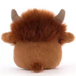 Jellycat Knuffelkoe Amuseabean Highland Cow - 10 Cm -JELLYCAT Winkel schotse hooglander2