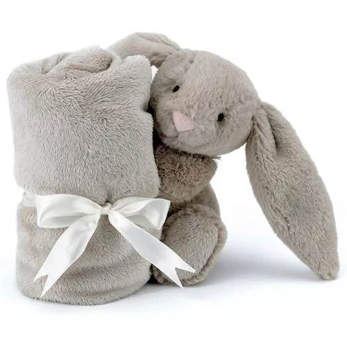 Jellycat Bashful Beige Bunny Knuffeldoek - 33 Cm 4 Jellycat Bashful Beige Bunny Knuffeldoek - 33 Cm - Afbeelding 2