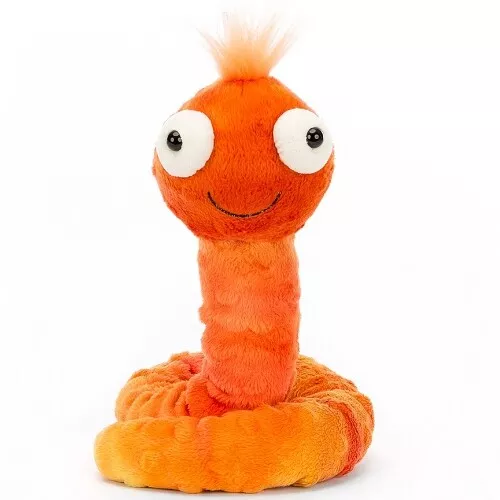 Jellycat Knuffelworm Winston - 16 Cm 3 Jellycat Knuffelworm Winston - 16 Cm
